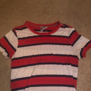 T shirt with stripes